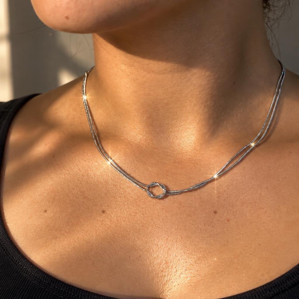 Collier Alma porté