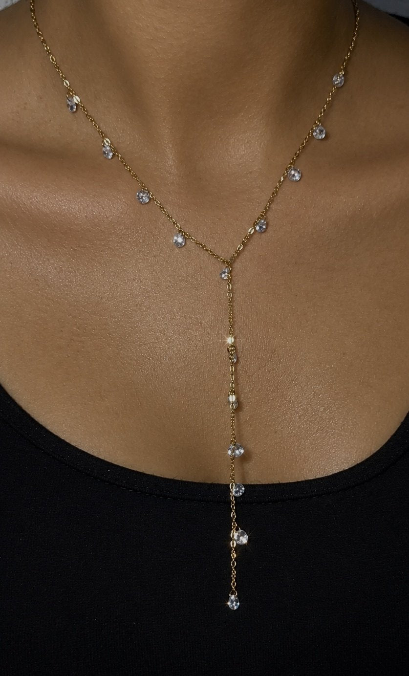 Collier Zelia porté